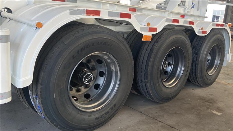 3 Axle Cement Mixer Trailer for Sale In Guyana