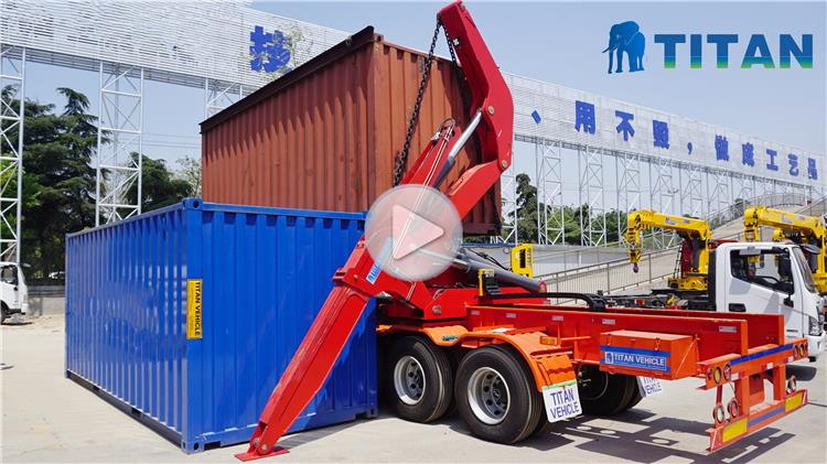 Container Side Loader Trailer for Sale | Side Loader Container Transport Price