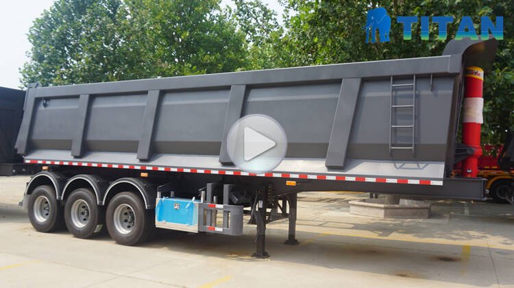 Video of Rear Dump Semi Trailer