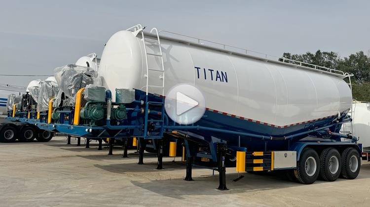 50 Ton Bulk Cement Trailers for Sale | Bulk Cement Tanker Truck Transport for Sale in Ethiopia