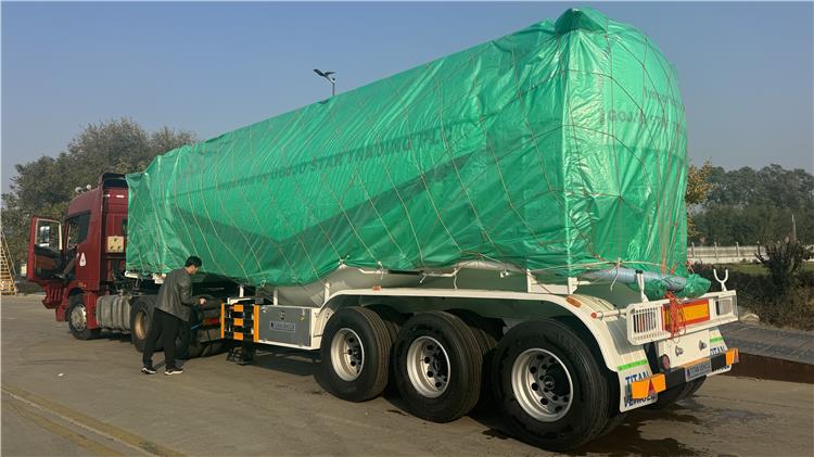 60CBM Bulk Cement Tanker Trailer for Sale | Fly Ash Transporting Bulk Cement Tank Semi Trailer