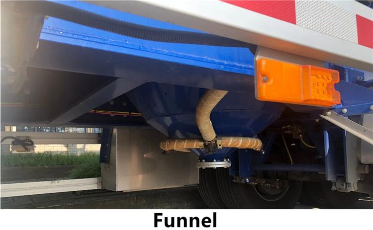 46CBM Pneumatic Dry Bulk Trailer for Sale In Mozambique