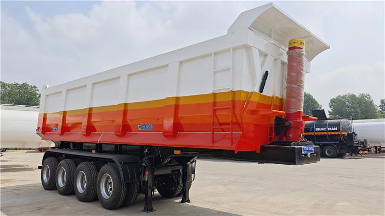 4 Axle 40 Cubic Tipper Semi Trailer for Sale In Cameroon