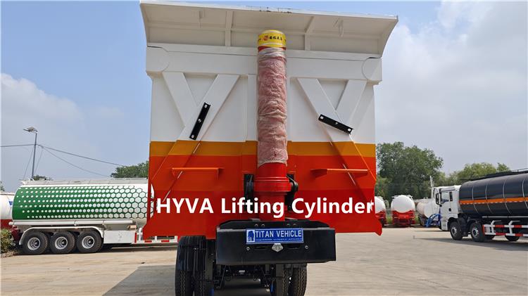 4 Axle 40 Cubic Tipper Semi Trailer for Sale In Cameroon