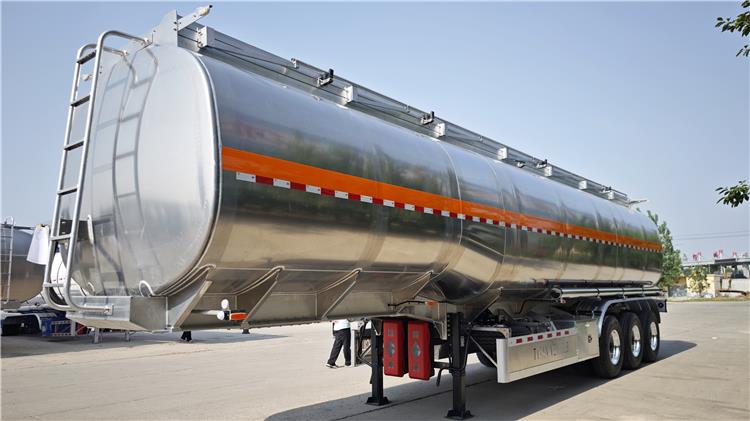 40000 Litre Aluminum Fuel Tanker Trailer for Sale In Costa Rica