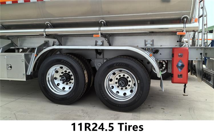 2 Axle 42000 L Aluminum Alloy Tanker Trailer for Sale In Guam