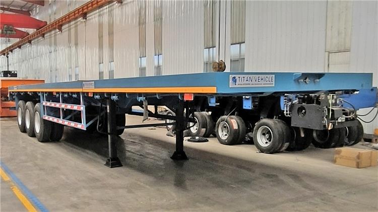 25m Extendable Flatbed Trailer for Sale In Angola