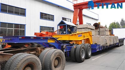 lowboy trailer test