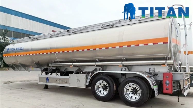 alumium fuel tanker trailer