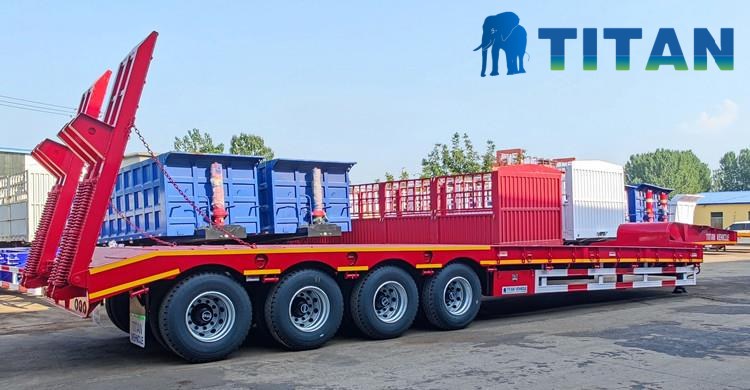 low bed trailer