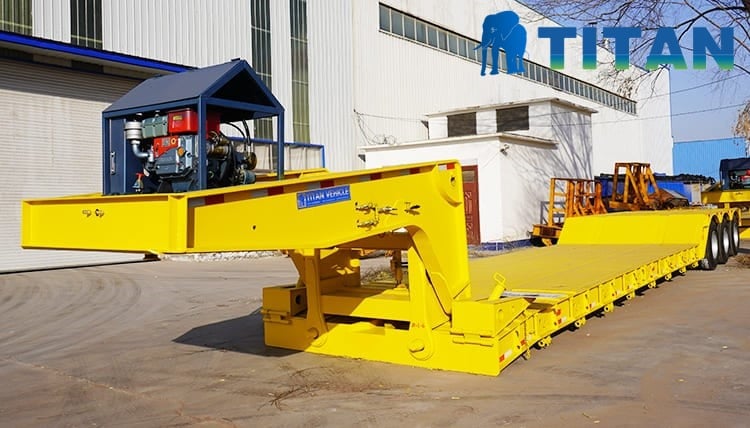 lowbed trailer