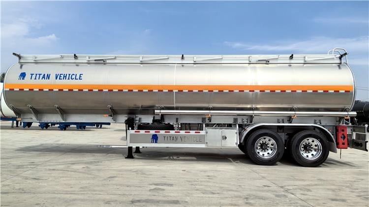 2 Axle Aluminum Tanker Trailer for Sale In Costa Rica