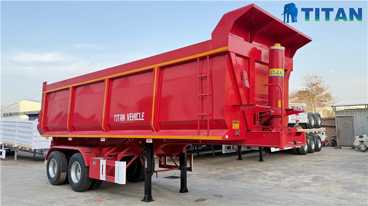 semi tipper trailer