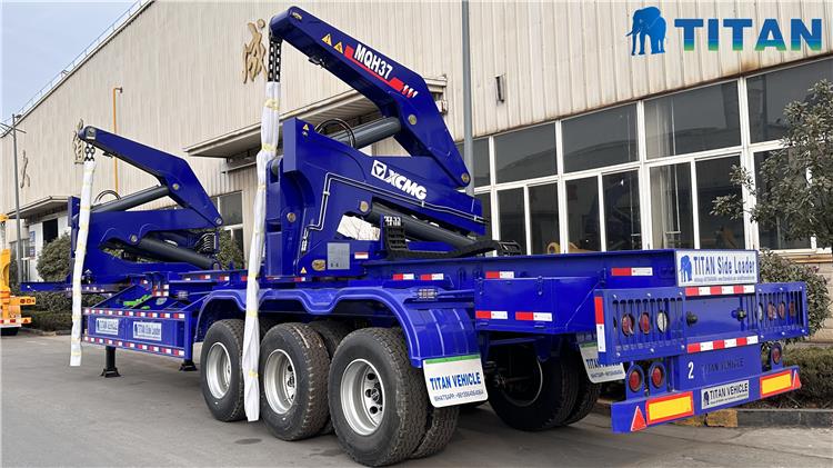 40ft Container Side Loader Trailer for Sale In Papua New Guinea