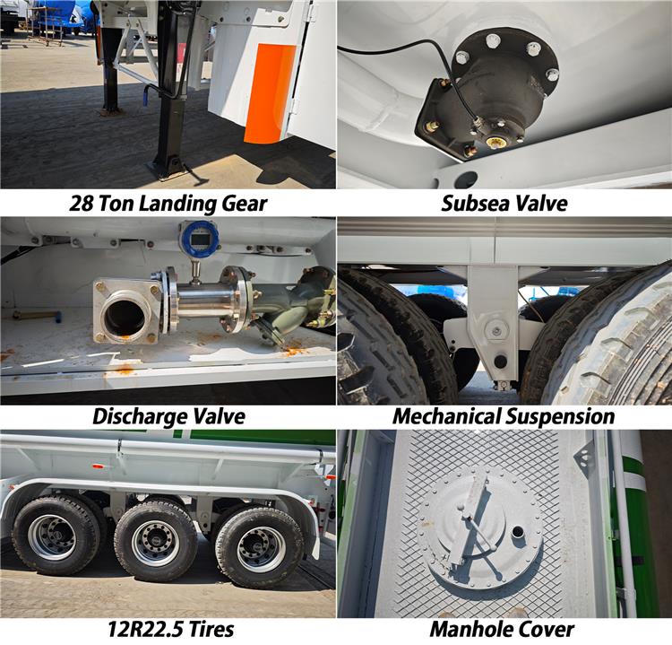 45,000L Fuel Tanker Semi Trailer for Sale In Jamaica - Crude Oil Tanker Trailer for Sale