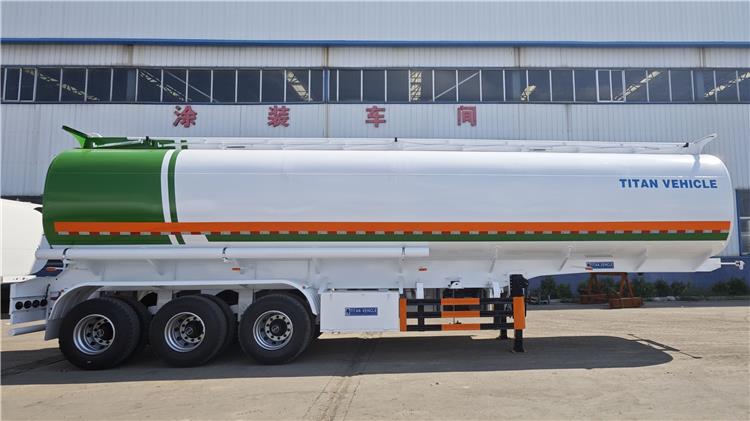 45,000L Fuel Tanker Semi Trailer for Sale In Jamaica - Crude Oil Tanker Trailer for Sale