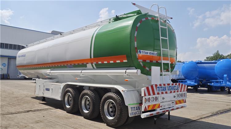 45,000L Fuel Tanker Semi Trailer for Sale In Jamaica - Crude Oil Tanker Trailer for Sale