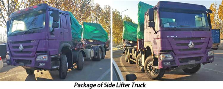 20ft Container Side Loader Truck For Sale In Jamaica - Side Lifter Truck