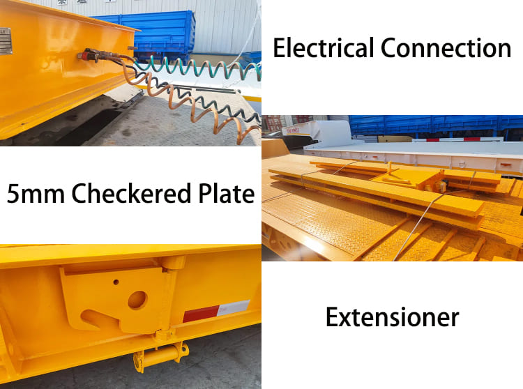 3 Axle Hydraulic Detachable Gooseneck Lowboy Trailers for Sale Near Me in Jamaica