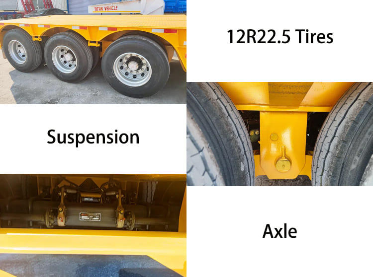 3 Axle Hydraulic Detachable Gooseneck Lowboy Trailers for Sale Near Me in Jamaica