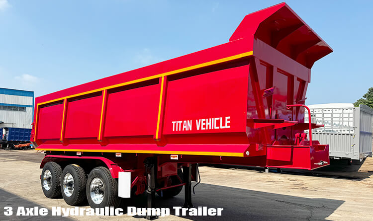 End Dump Dumper Truck Semi Trailers for Sale in Jamaica