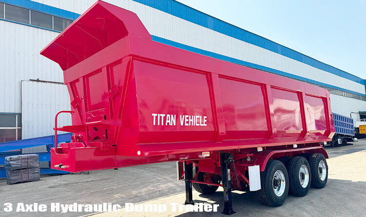 End Dump Dumper Truck Semi Trailers for Sale in Jamaica