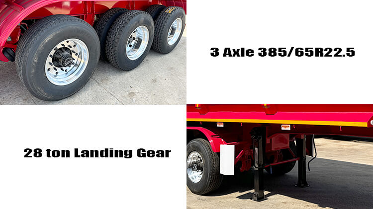 End Dump Dumper Truck Semi Trailers for Sale in Jamaica