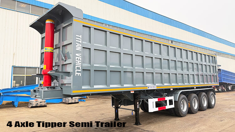 Titan Semi Tipper Trailer for Sale Near Me in Jamaica
