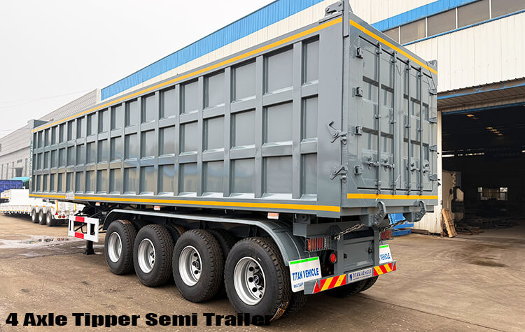 Titan Semi Tipper Trailer for Sale Near Me in Jamaica