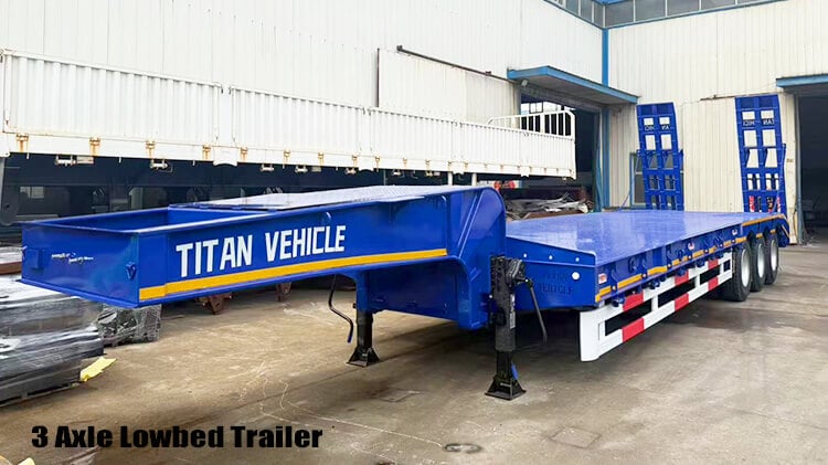 3 Axle Semi Lowbed Trailer Truck for Sale Price in Zimbabwe