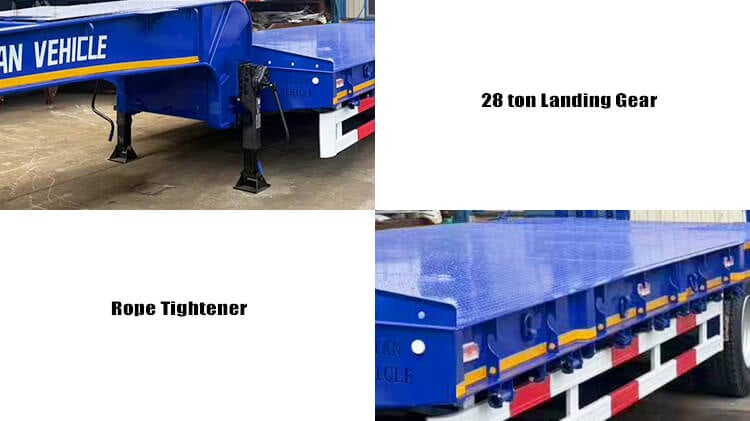 3 Axle Semi Lowbed Trailer Truck for Sale Price in Zimbabwe