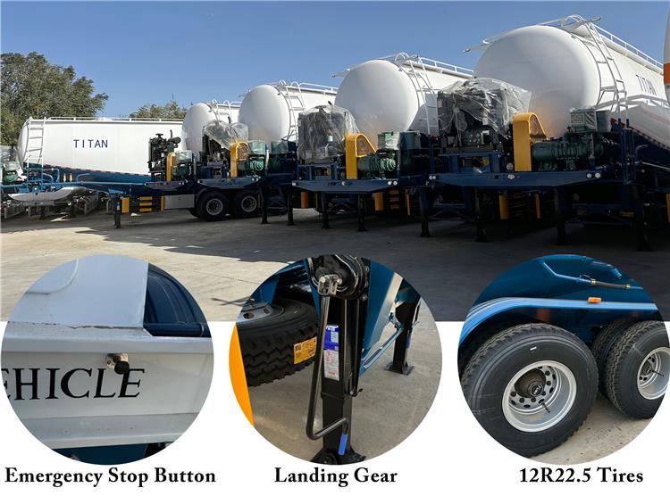 60 Ton Cement Tanker Trailer for Sale In Guam