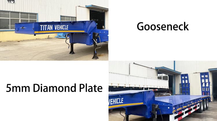 3 Axle Low Bed Trailer for Sale in Guam