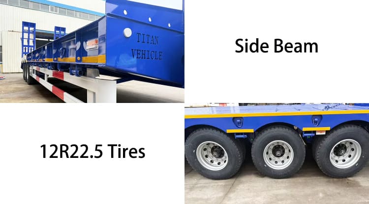 3 Axle Low Bed Trailer for Sale in Guam