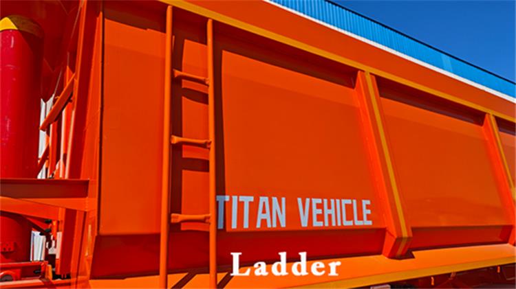 3 Axle 30CBM Tipper Trailer Price for Sale In Sierra Leone