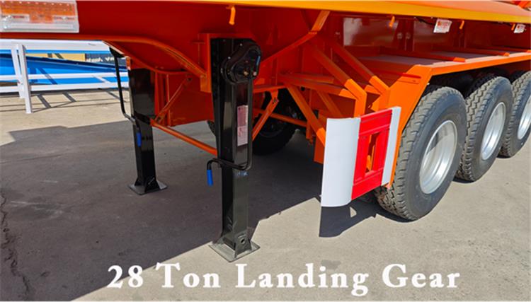 3 Axle 30CBM Tipper Trailer Price for Sale In Sierra Leone