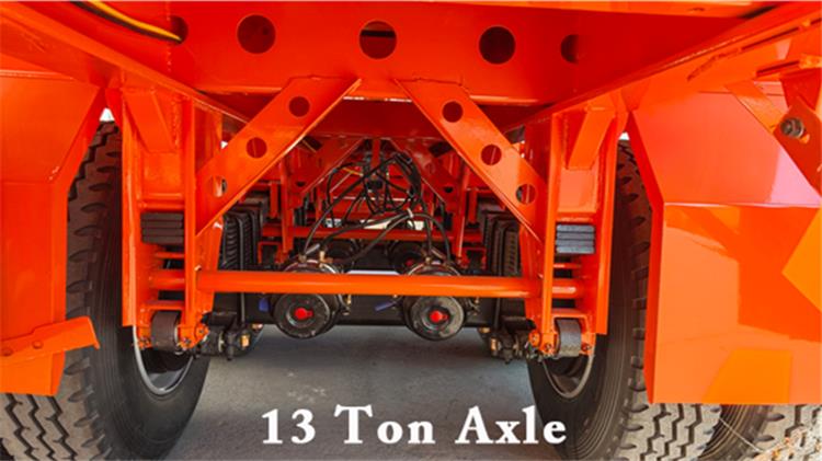 3 Axle 30CBM Tipper Trailer Price for Sale In Sierra Leone