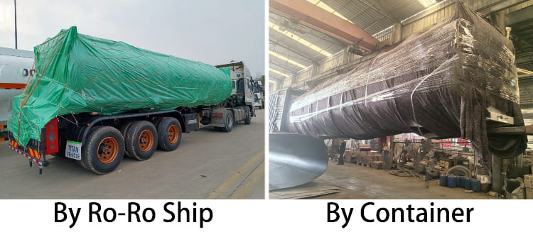 40000 Liters Bitumen Tanker Semi Trailers for Sale in Guyana