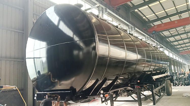 40000 Liters Bitumen Tanker Semi Trailers for Sale in Guyana