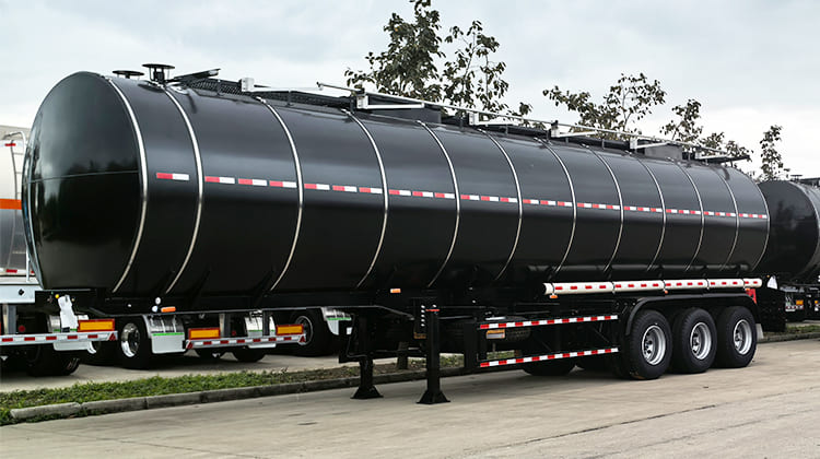 40000 Liters Bitumen Tanker Semi Trailers for Sale in Guyana