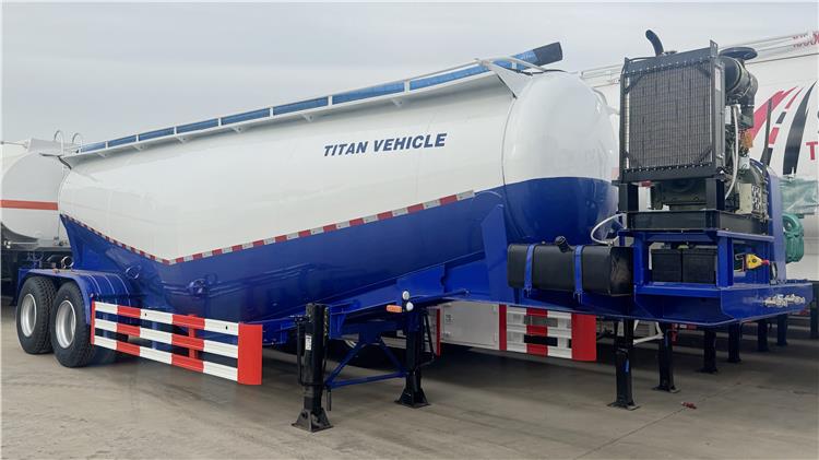 2 Axle 25CBM Dry Bulk Tanker Trailer for Sale In Ghana Accra