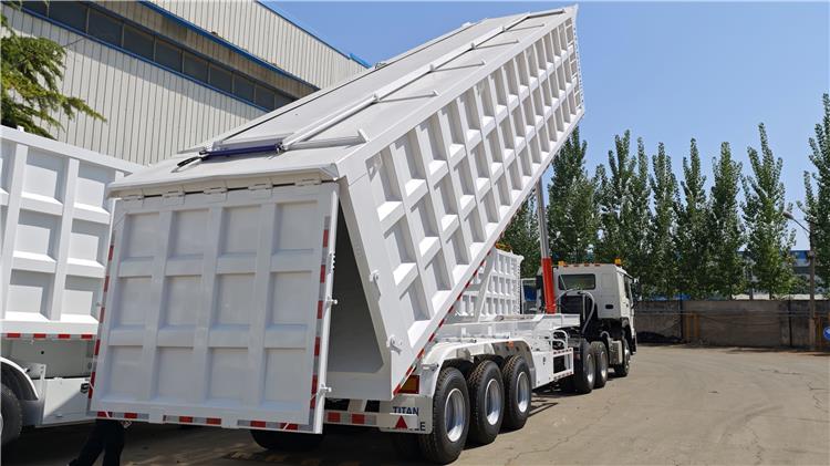 3 Axle Semi Dump Trailer Price for Sale In United Arab Emirates