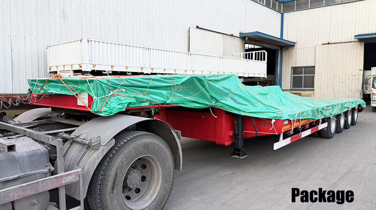 4 Axle Lowbed Trailer Truck | Hydraulic Low Bed Trailer for Sale in Nigeria