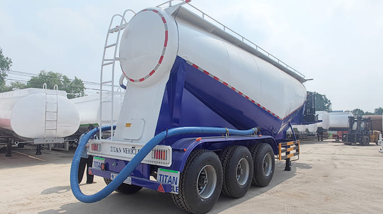 35CBM Pneumatic Dry Bulk Cement Tank Semi Trailer | Cement Bulk Carrier Tankers for Sale in Nigeria