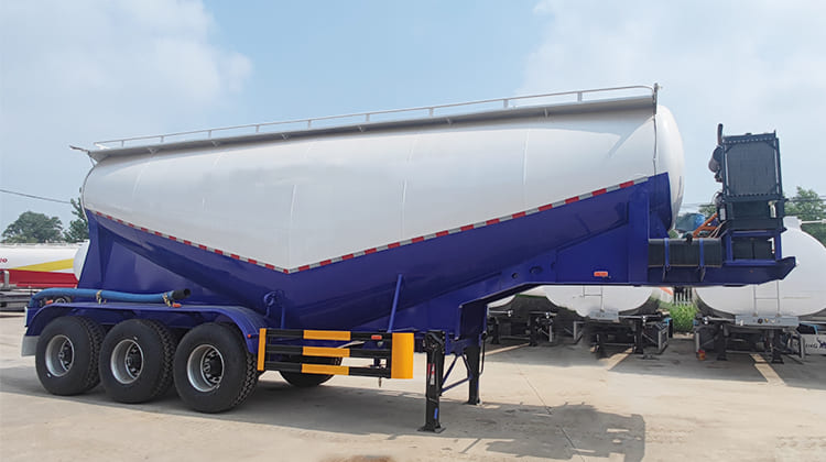 35CBM Pneumatic Dry Bulk Cement Tank Semi Trailer | Cement Bulk Carrier Tankers for Sale in Nigeria