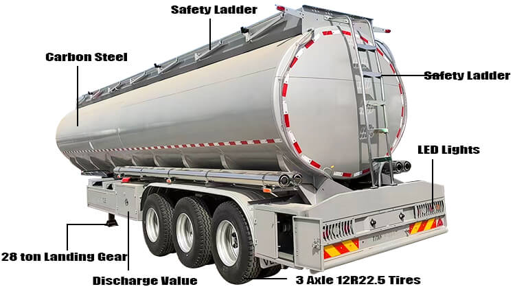 Semi Tanker Trailer | Fuel Tanker Trailer for Sale Prices in Nigeria