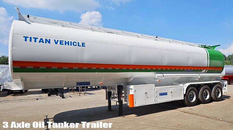 3 Axle Palm Oil Tanker Semi Trailer for Sale Price in Nigeria