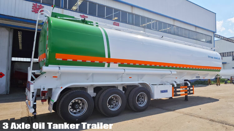 3 Axle Palm Oil Tanker Semi Trailer for Sale Price in Nigeria