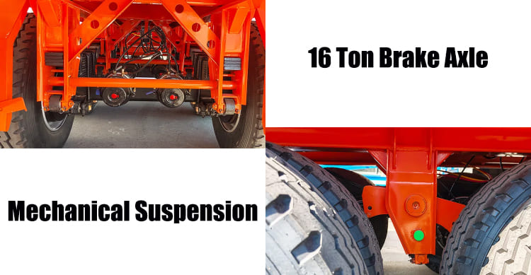 3 Axle Tractor Semi Tipper Tipping Trailer Manufacturers for Sale Near Me in Nigeria