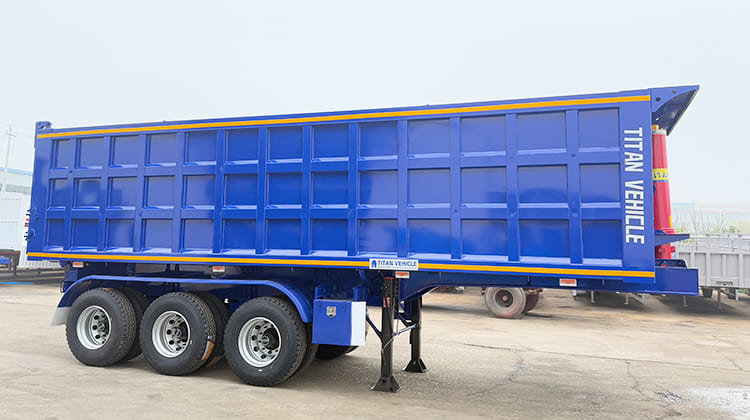 35 CBM Hydraulic New Dumper Trailer Price of Tipper for Sale in Nigeria
